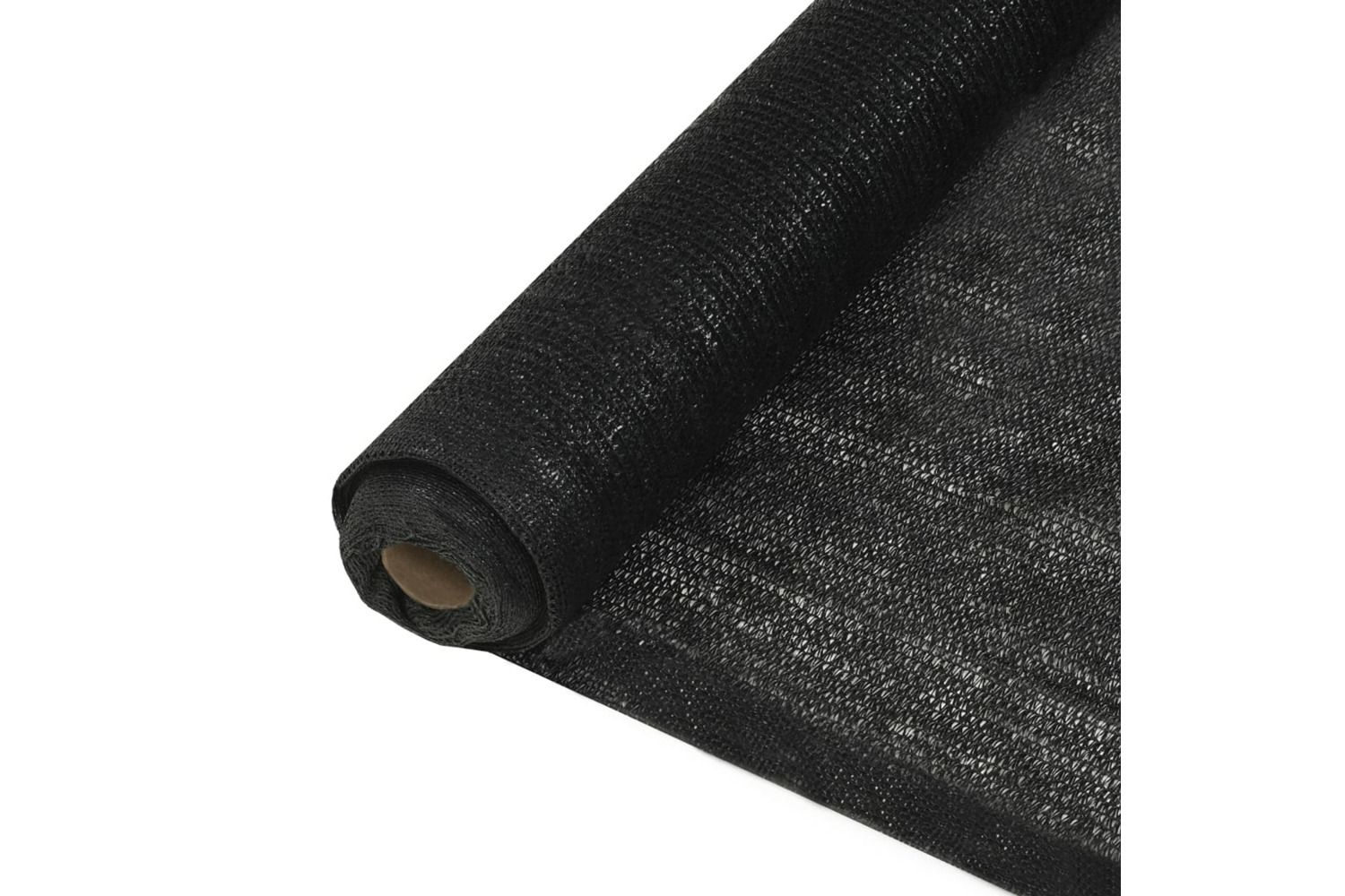 vidaXL 313043 Privacy Net Hdpe 1x50 M Black 150 G/m²
