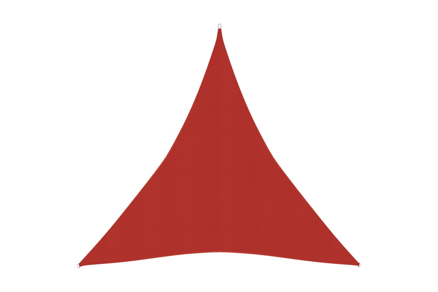 vidaXL 311640 Sunshade Sail 160 G/m² Red 3x4x4 M Hdpe