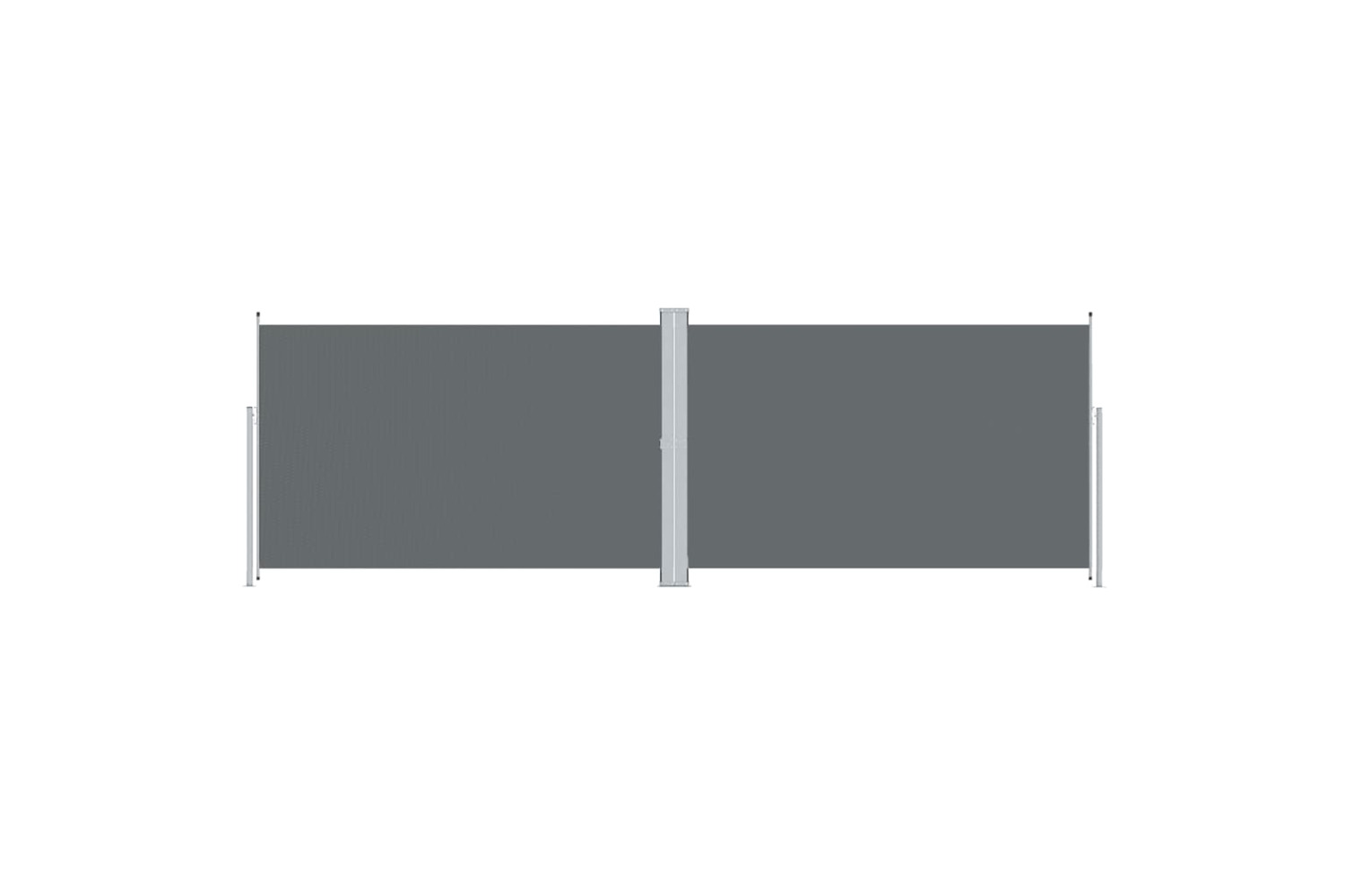 vidaXL 318008 Retractable Side Awning Anthracite 200x600cm