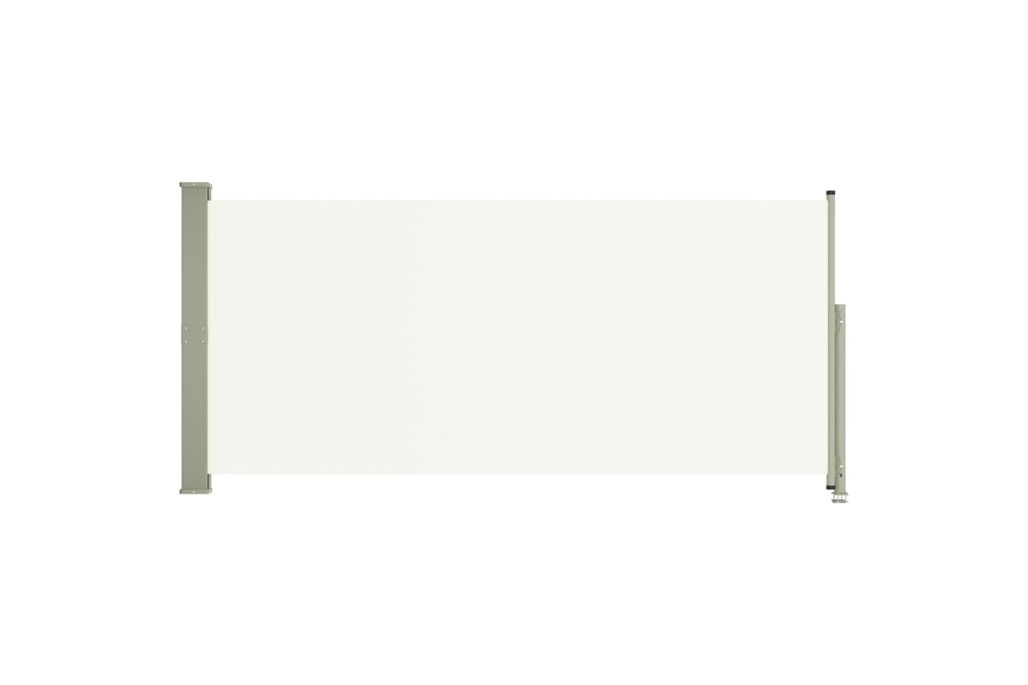vidaXL 317833 Patio Retractable Side Awning 140x300cm Cream