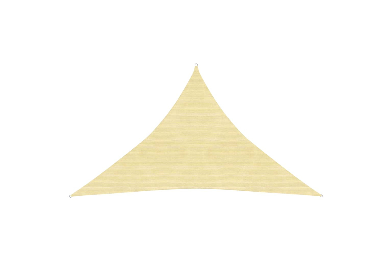 vidaXL 311141 Sunshade Sail 160 G/m² Beige 2.5x2.5x3.5 M Hdpe