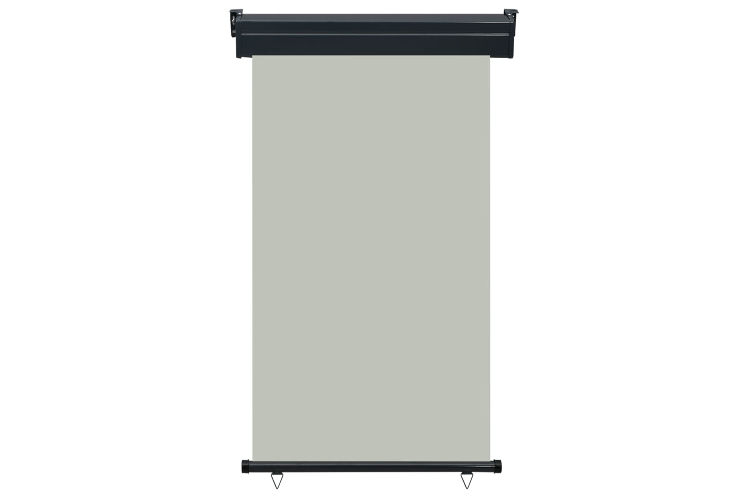vidaXL Balcony Side Awning 105x250cm Grey