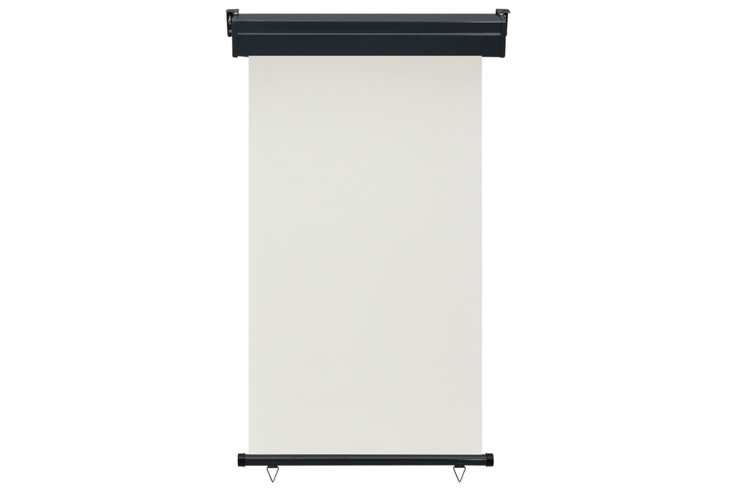 vidaXL Balcony Side Awning 105x250cm Cream