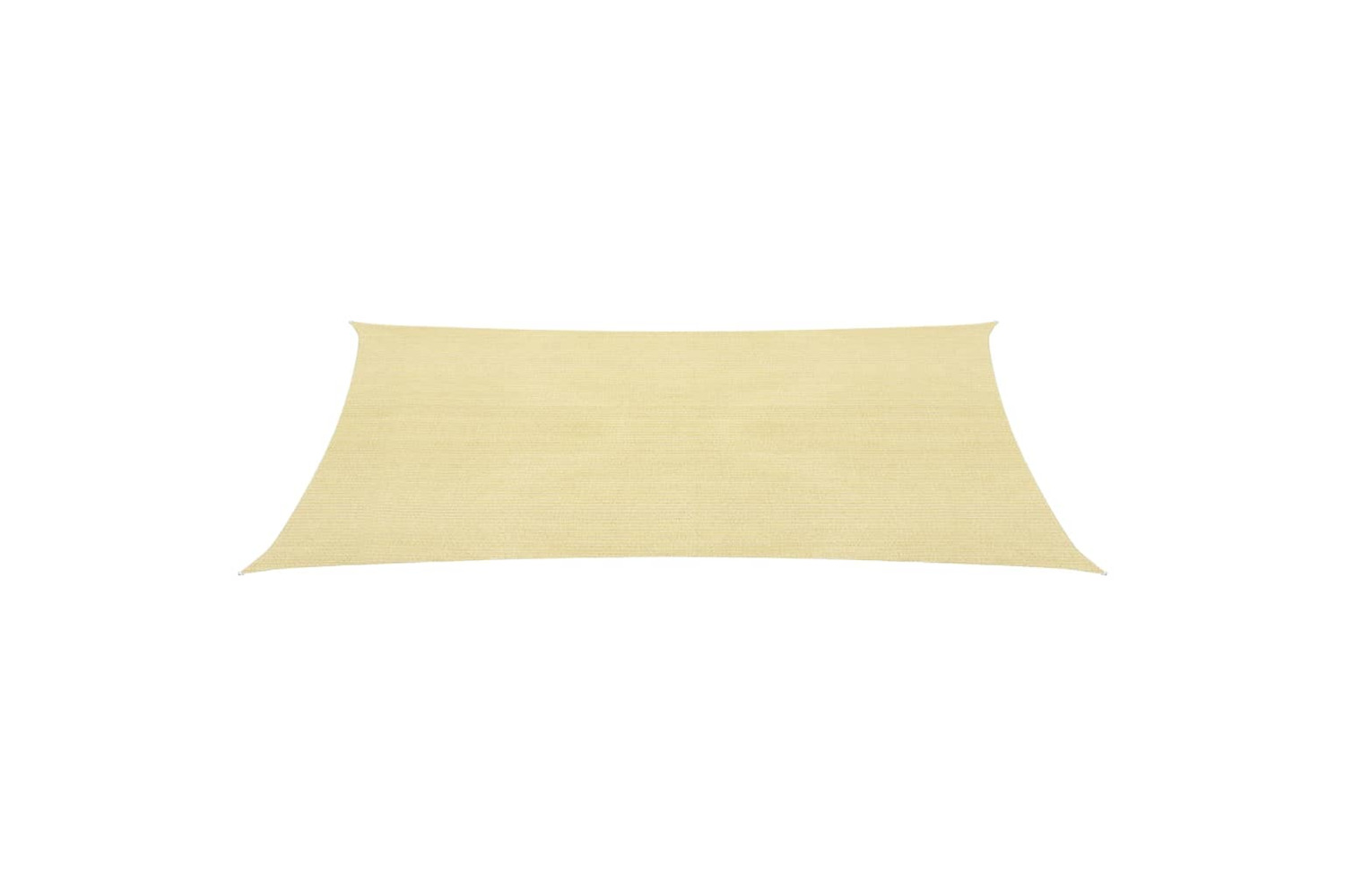 vidaXL 42282 Sunshade Sail Hdpe Square 3.6x3.6 M Beige