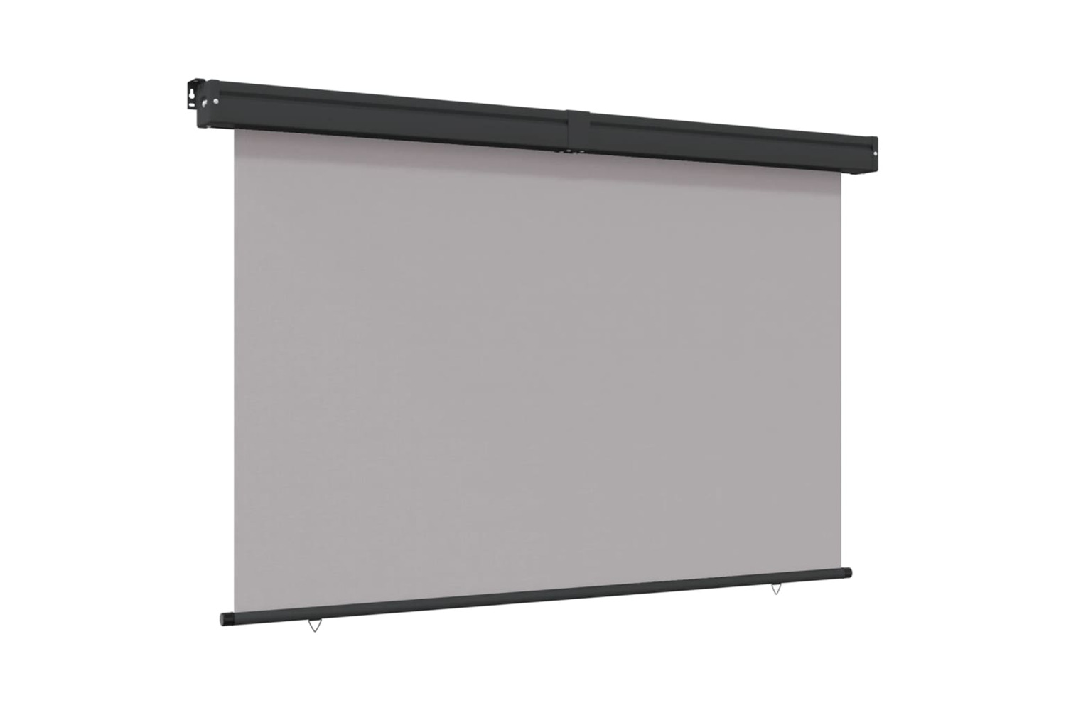 vidaXL Balcony Side Awning 145x250cm Grey