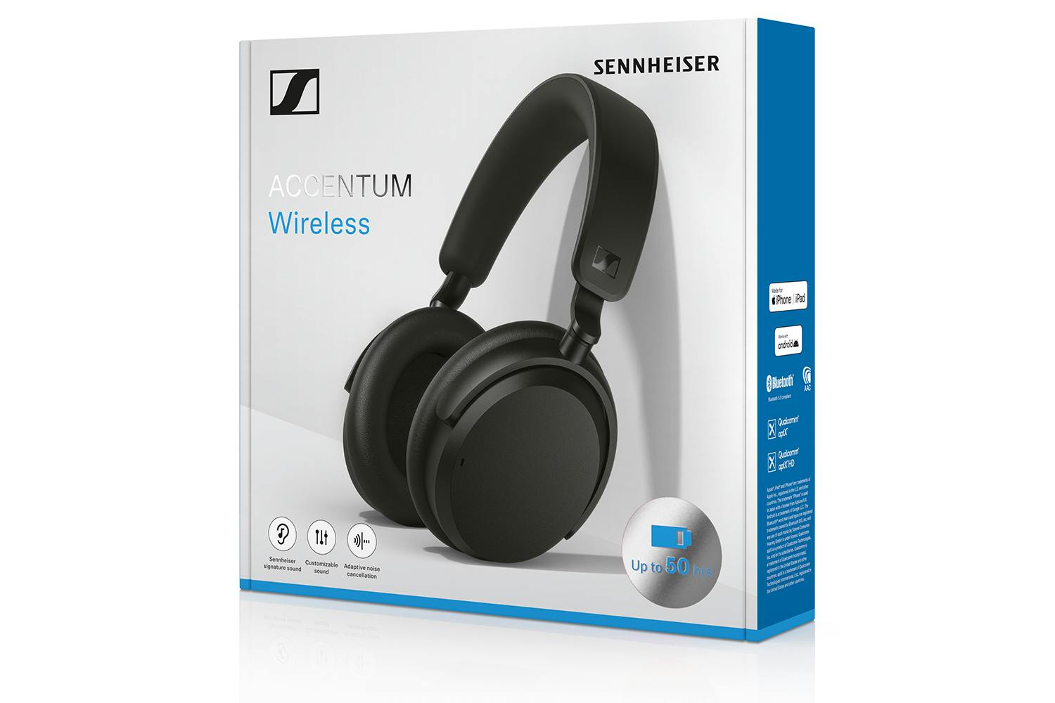 Sennheiser Accentum Wireless Headphones Black Ireland