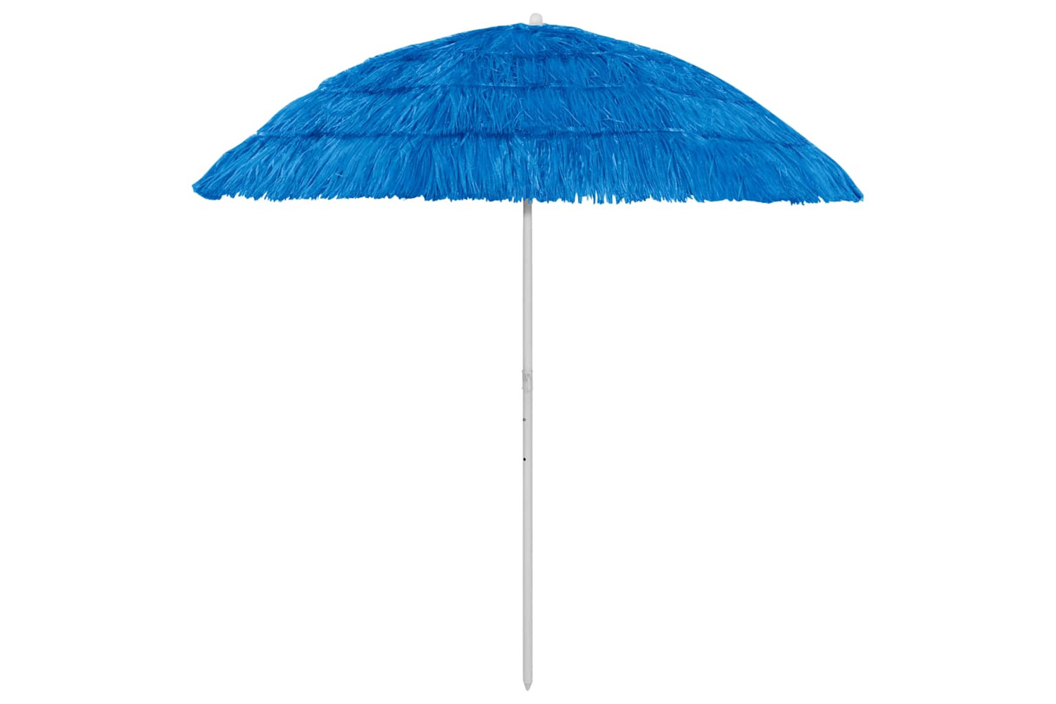 vidaXL 314695 Hawaii Beach Umbrella Blue 240cm