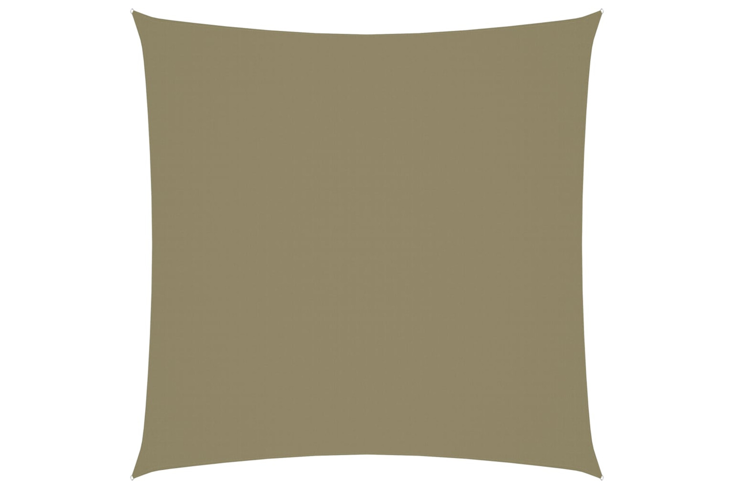 vidaXL 135139 Sunshade Sail Oxford Fabric Square 4x4 M Beige