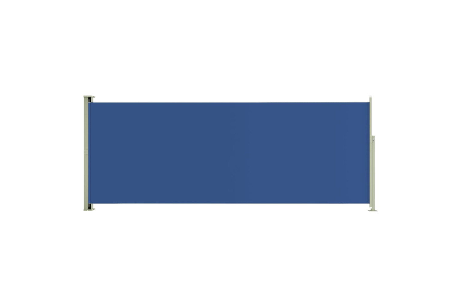 vidaXL 317870 Patio Retractable Side Awning 117x300cm Blue