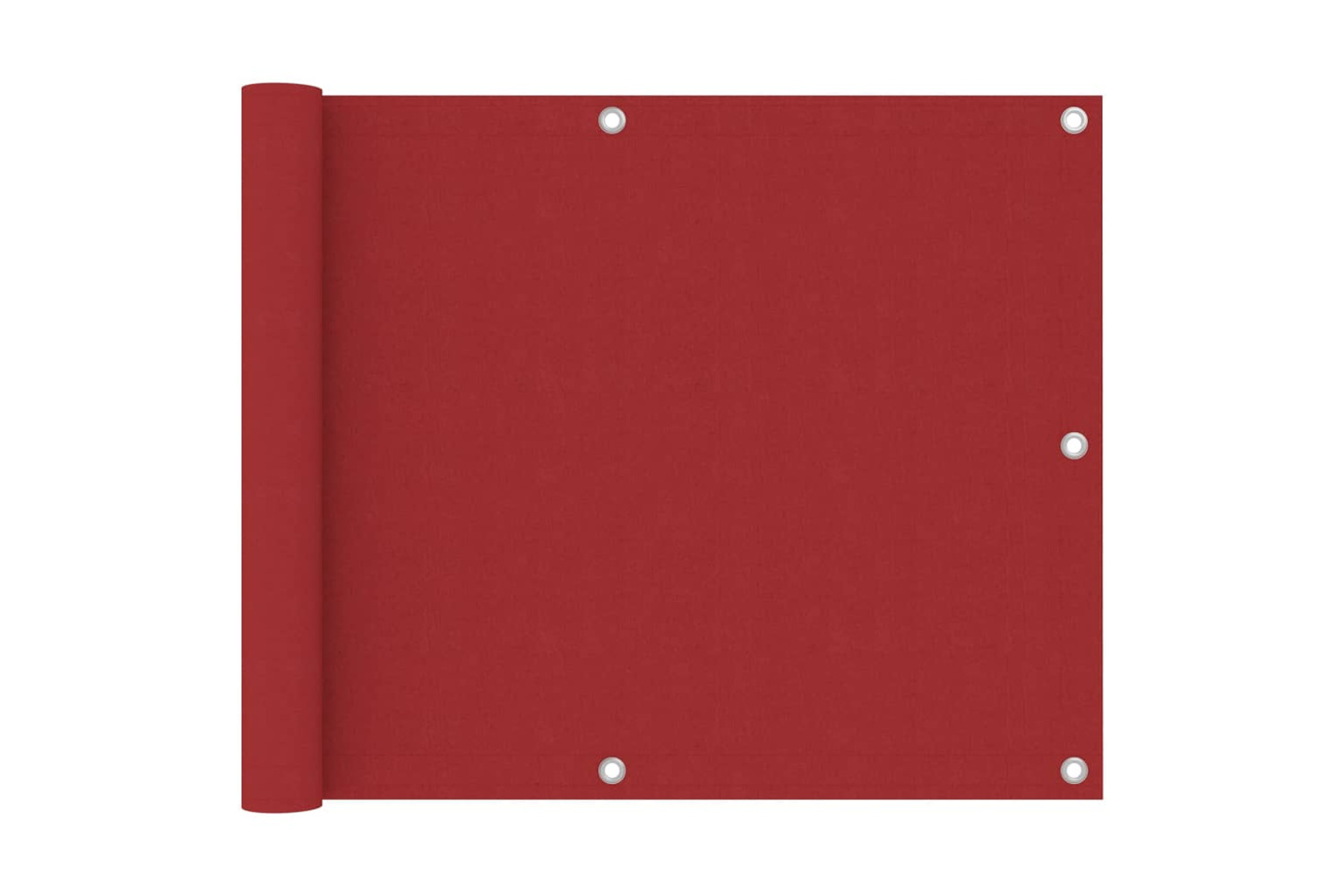 vidaXL 135034 Balcony Screen Red 75x500cm Oxford Fabric