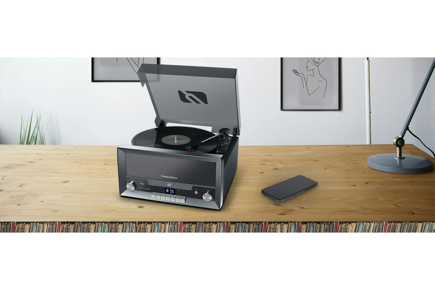 Muse Turntable Micro System | MT-110DS