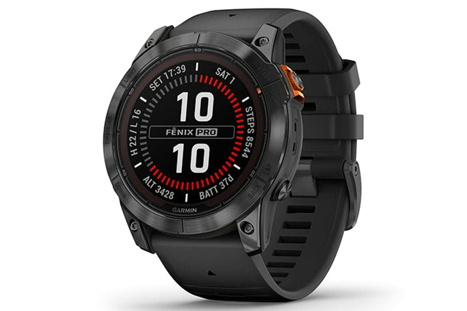 Garmin Fenix 7X Pro Solar Smart Watch | 51mm | Slate Grey/Black