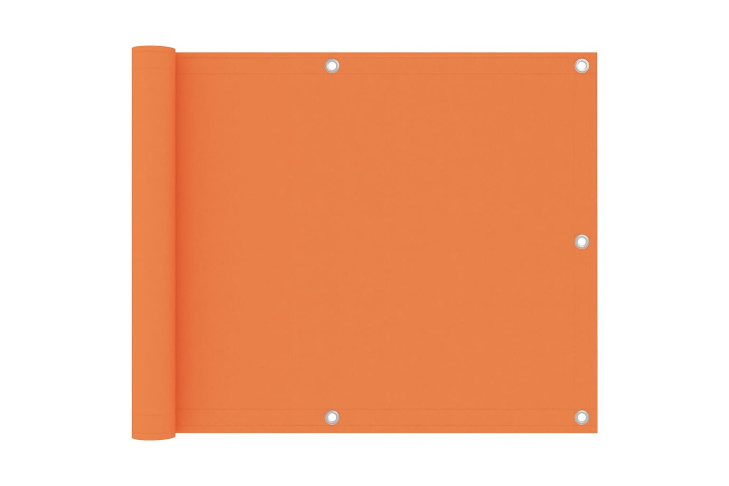 vidaXL 135046 Balcony Screen Orange 75x500cm Oxford Fabric