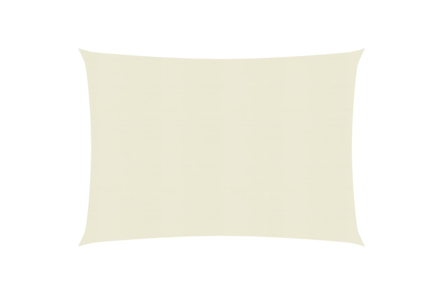 vidaXL 311182 Sunshade Sail 160 G/m² Cream 3x4 M Hdpe