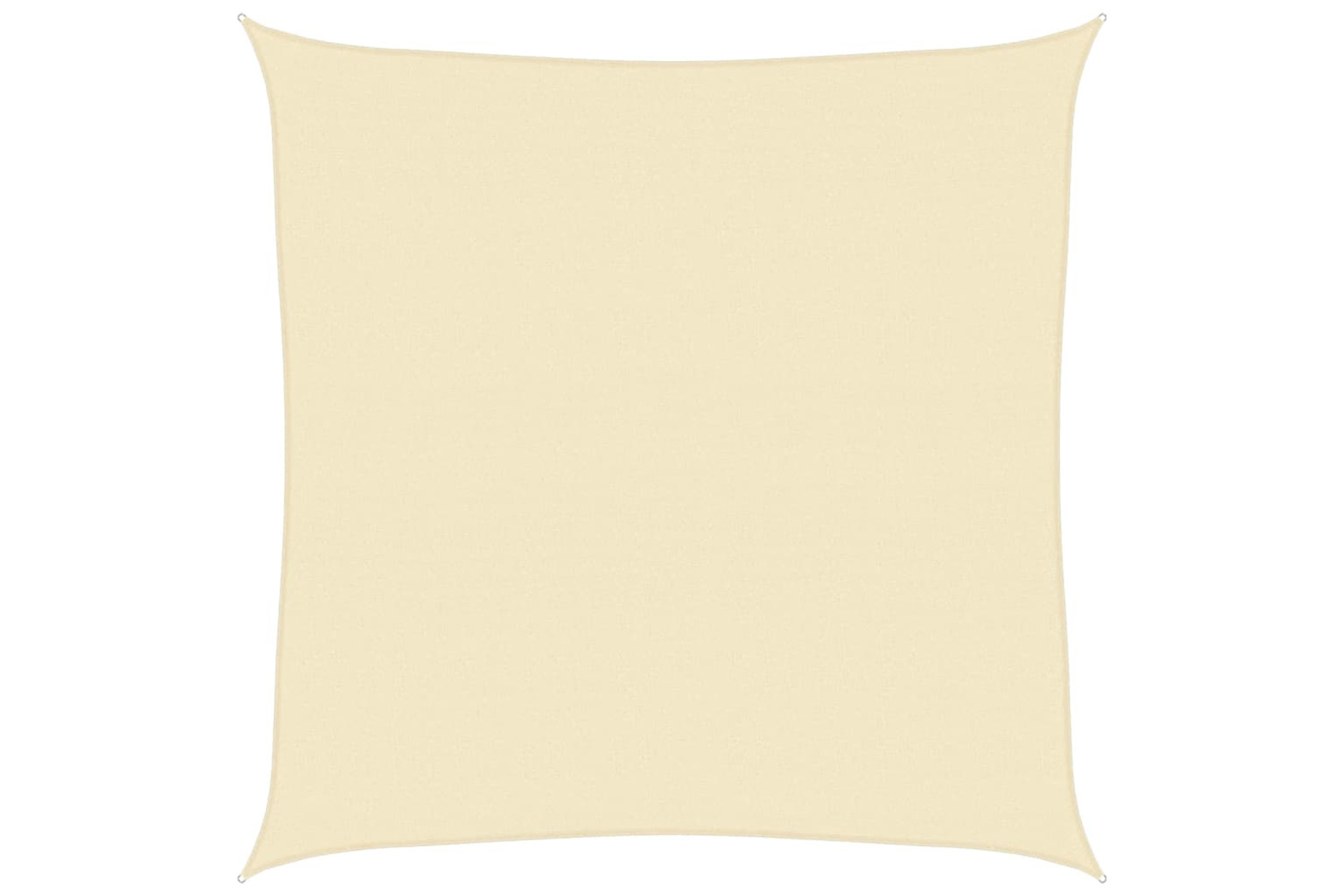 vidaXL 311168 Sunshade Sail 160 G/m² Cream 5x5 M Hdpe