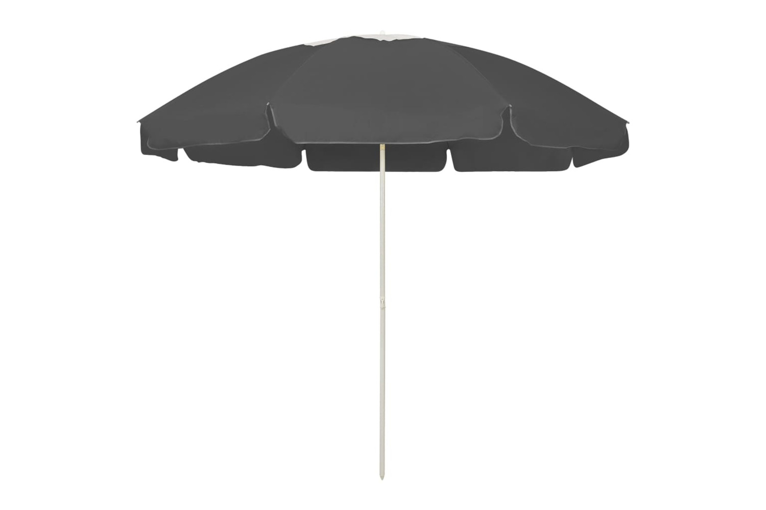 vidaXL 314714 Beach Umbrella Anthracite 240cm