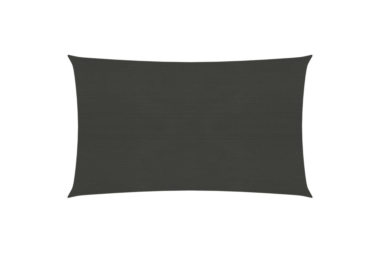 vidaXL 311074 Sunshade Sail 160 G/m² Anthracite 3x5 M Hdpe