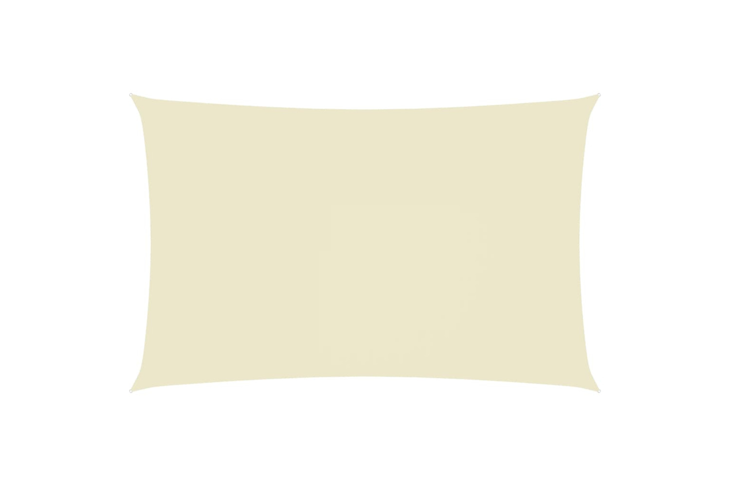 vidaXL 135218 Sunshade Sail Oxford Fabric Rectangular 4x7 M Cream