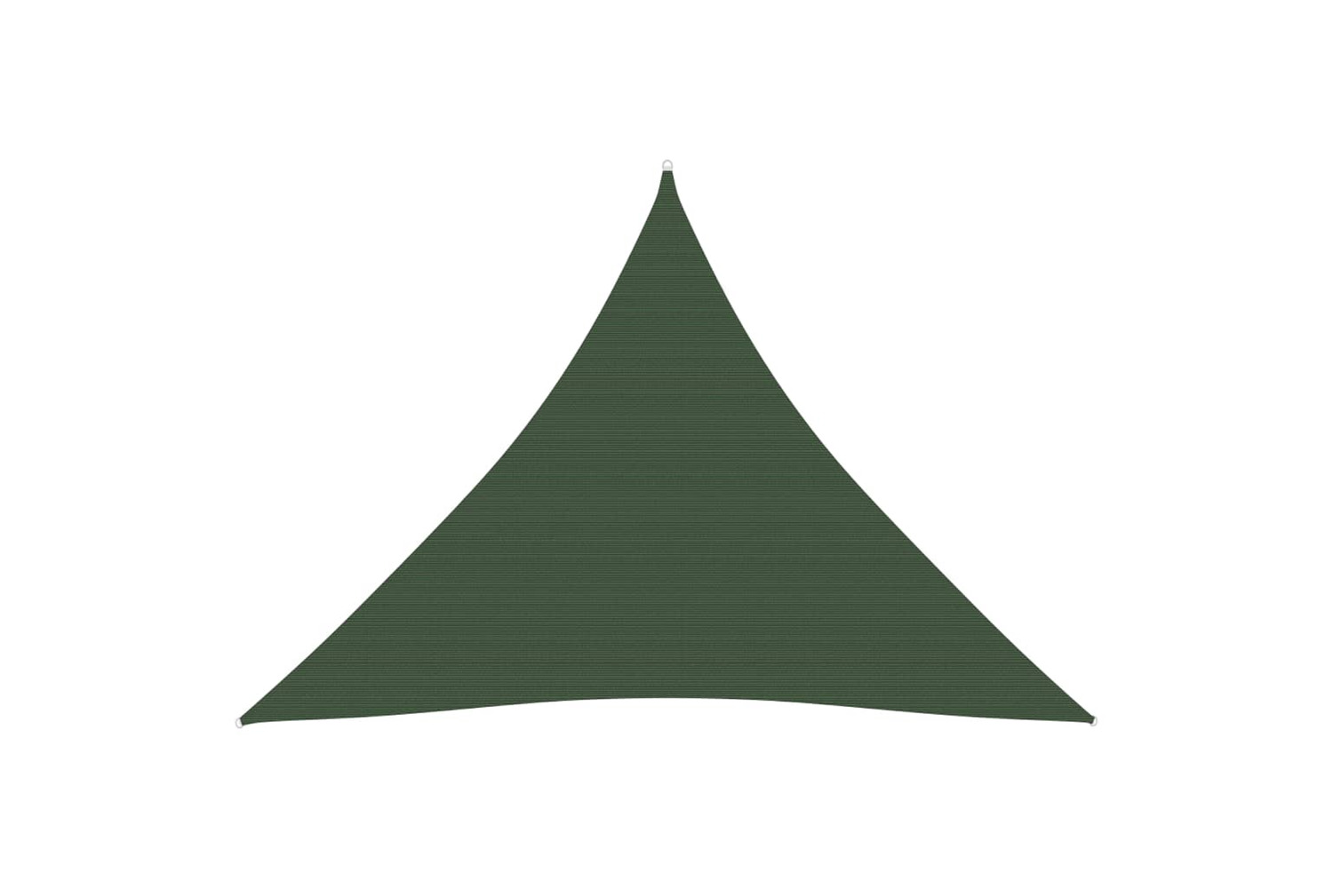 vidaXL 311472 Sunshade Sail 160 G/m² Dark Green 3x3x3 M Hdpe