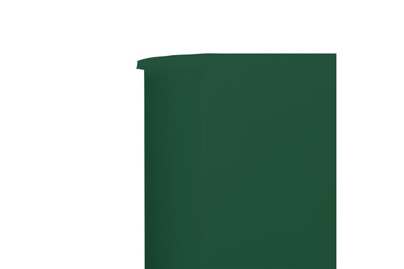 Vidaxl 47167 5-panel Wind Screen Fabric 600x160 Cm Green
