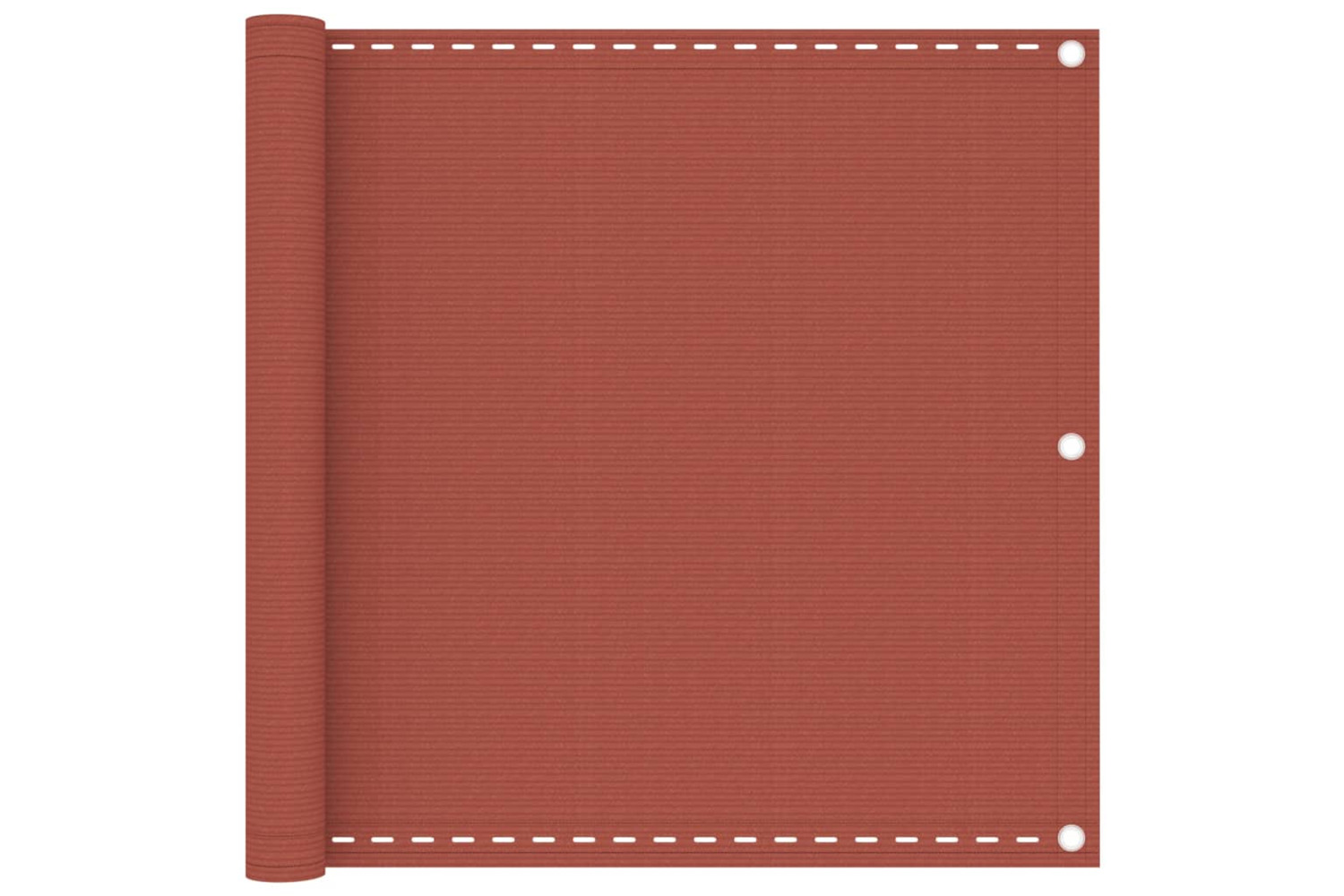 vidaXL 310949 Balcony Screen Terracotta 90x400cm Hdpe