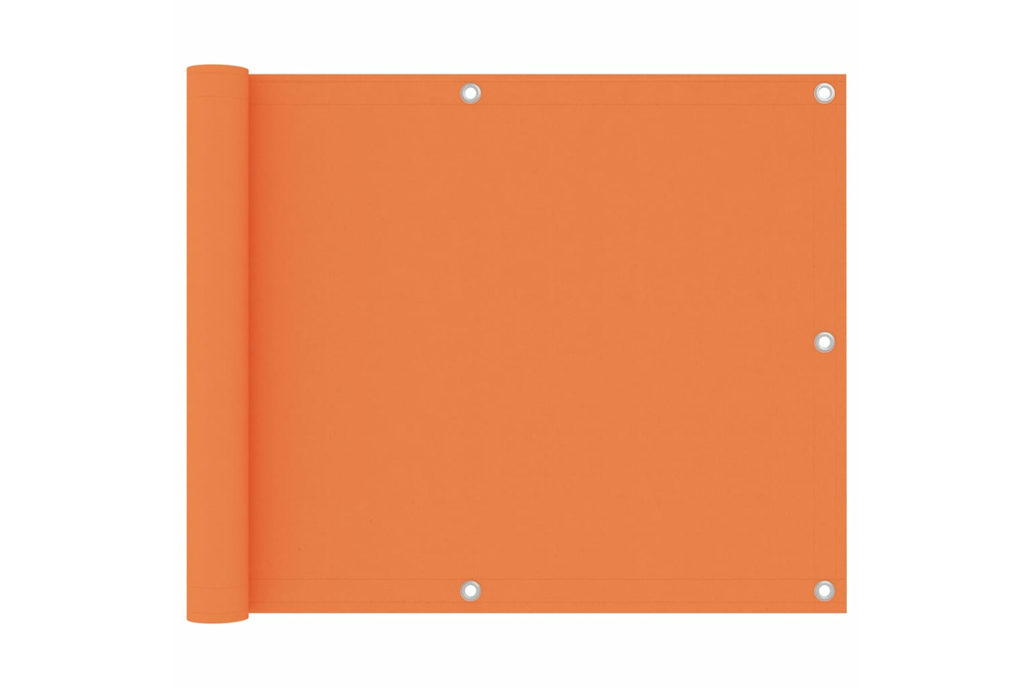 vidaXL 135044 Balcony Screen Orange 75x300cm Oxford Fabric