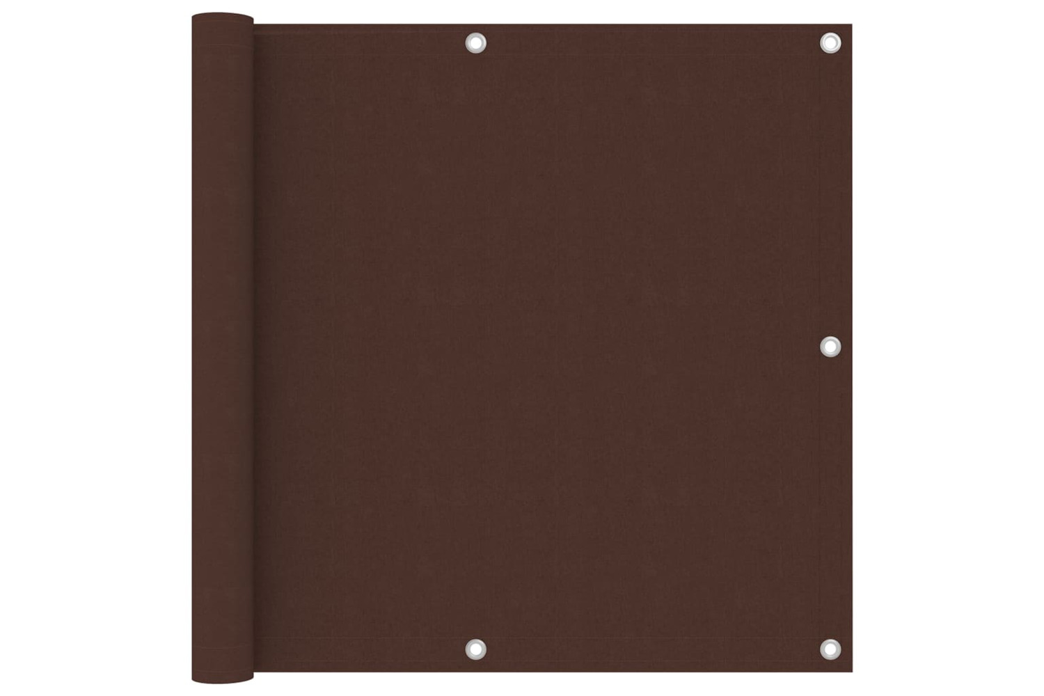 vidaXL 135074 Balcony Screen Brown 90x500cm Oxford Fabric