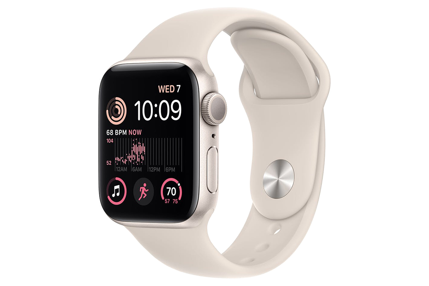 Apple Watch SE | 40mm | Starlight Aluminium Case With Starlight