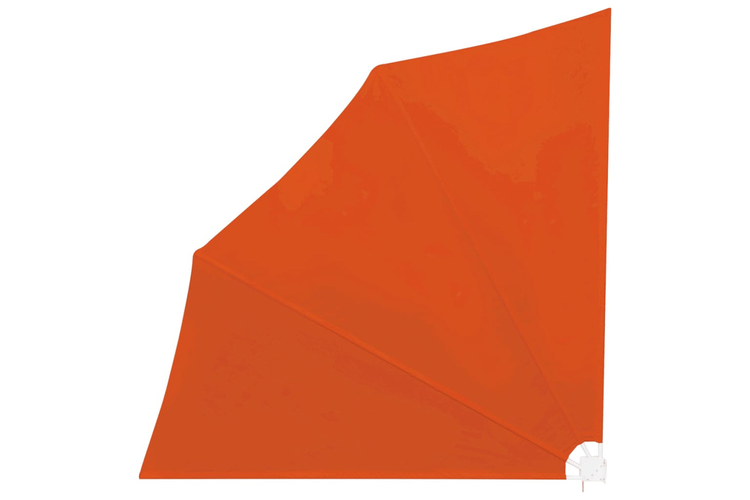 vidaXL 41581 Collapsible Balcony Side Awning Terracotta 140x140cm