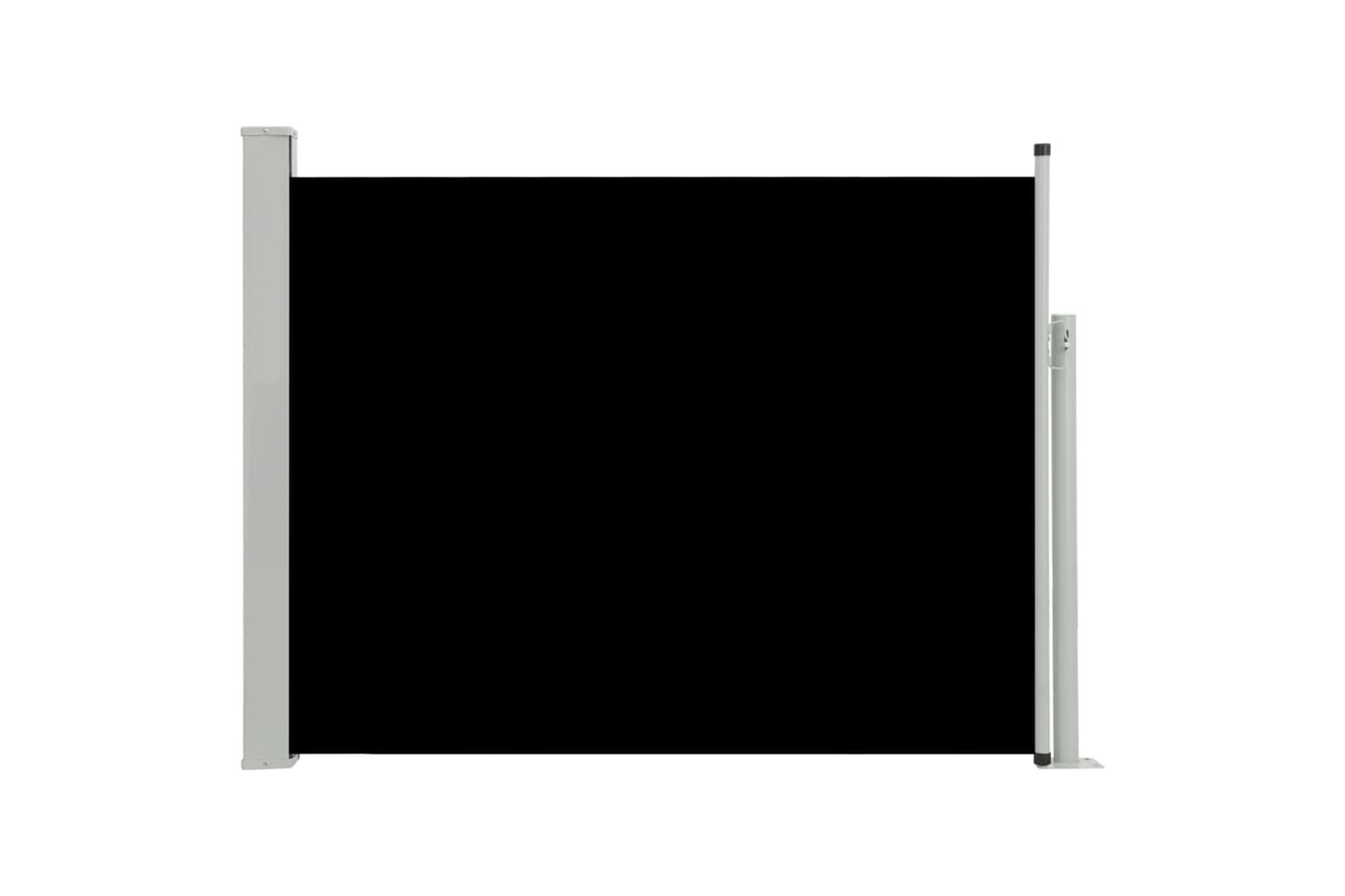 vidaXL 48394 Patio Retractable Side Awning 140x500cm Black