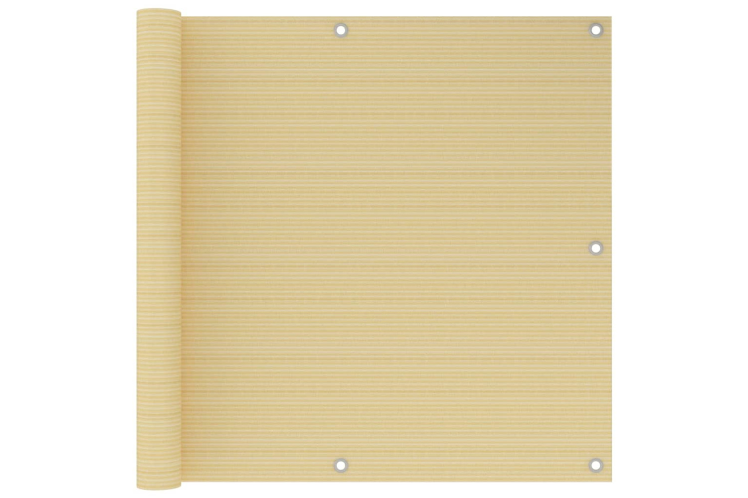 vidaXL 310912 Balcony Screen Beige 90x300cm Hdpe