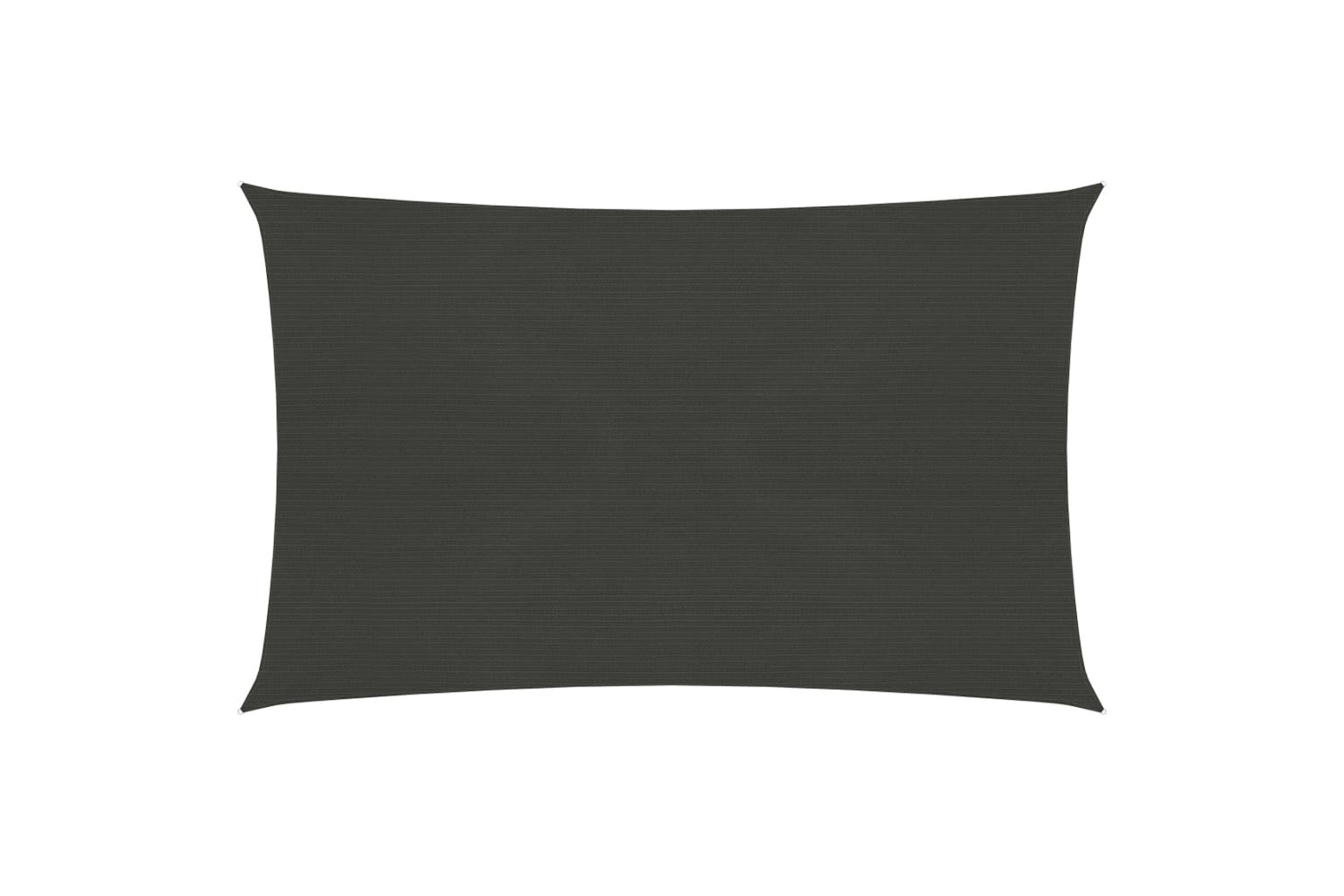 vidaXL 311072 Sunshade Sail 160 G/m² Anthracite 3x4 M Hdpe