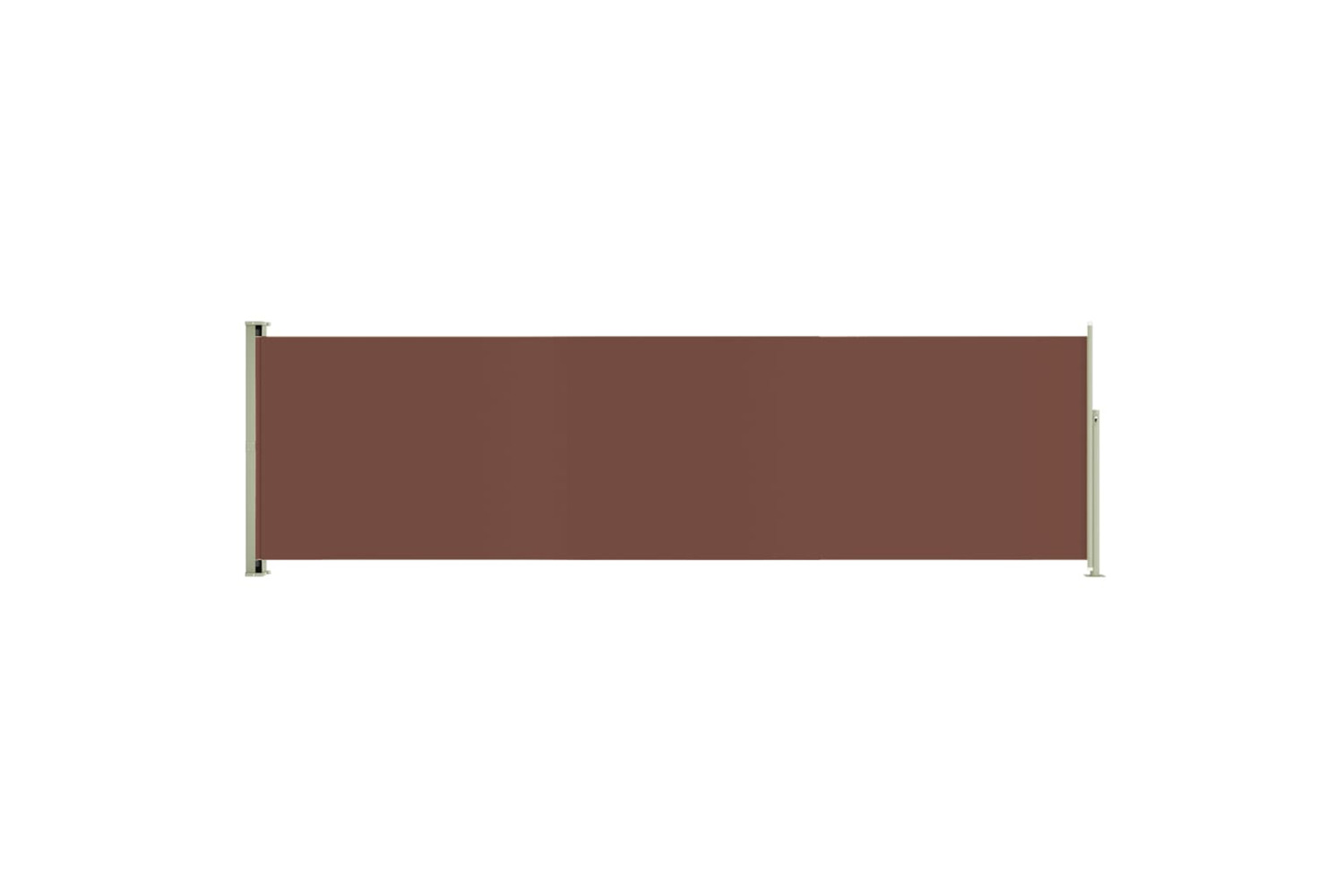 vidaXL 317969 Patio Retractable Side Awning 180x600cm Brown