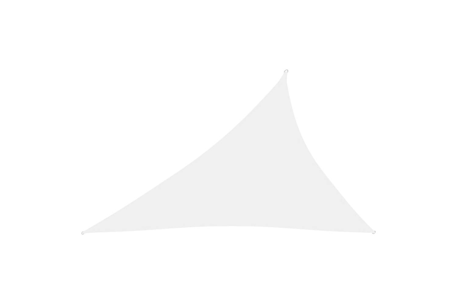Vidaxl 135283 Sunshade Sail Oxford Fabric Triangular 3x4x5 M White