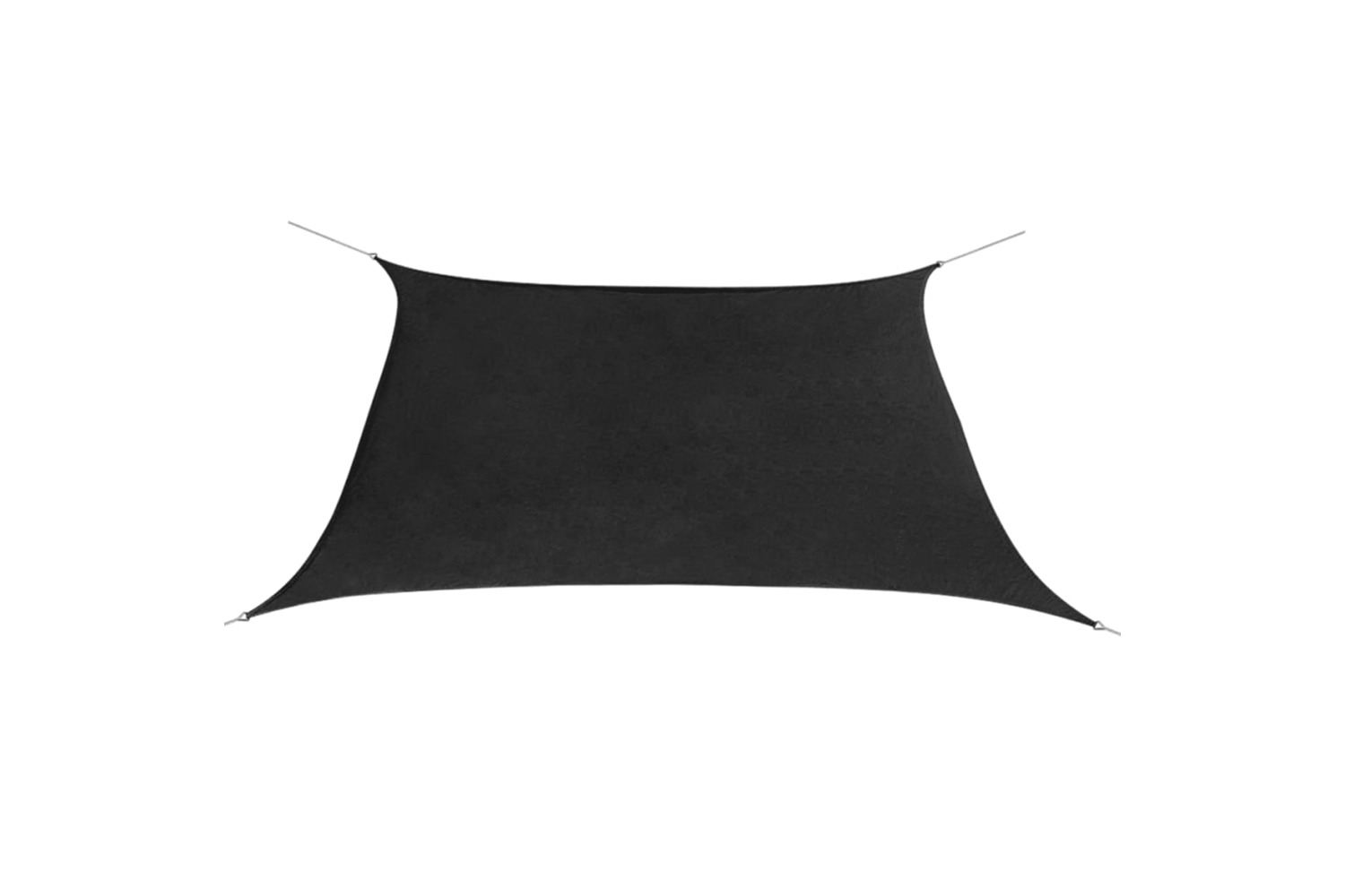 vidaXL 43022 Sunshade Sail Oxford Fabric Square 2x2 M Anthracite