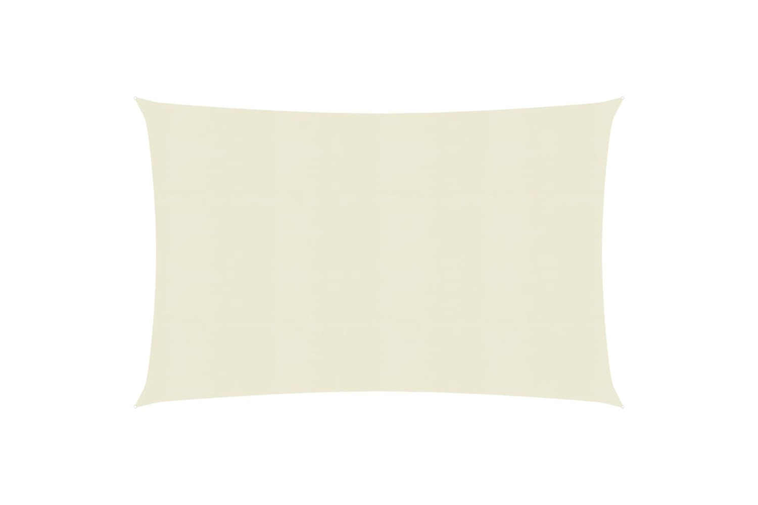 vidaXL 311188 Sunshade Sail 160 G/m² Cream 4x5 M Hdpe
