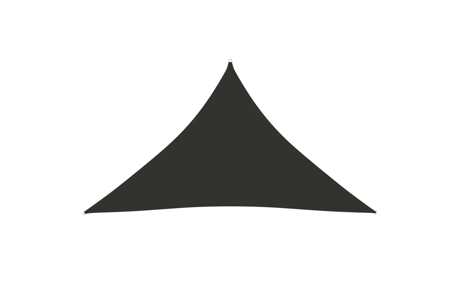 vidaXL 135120 Sunshade Sail Oxford Fabric Triangular 3.5x3.5x4.9 M Anthracite