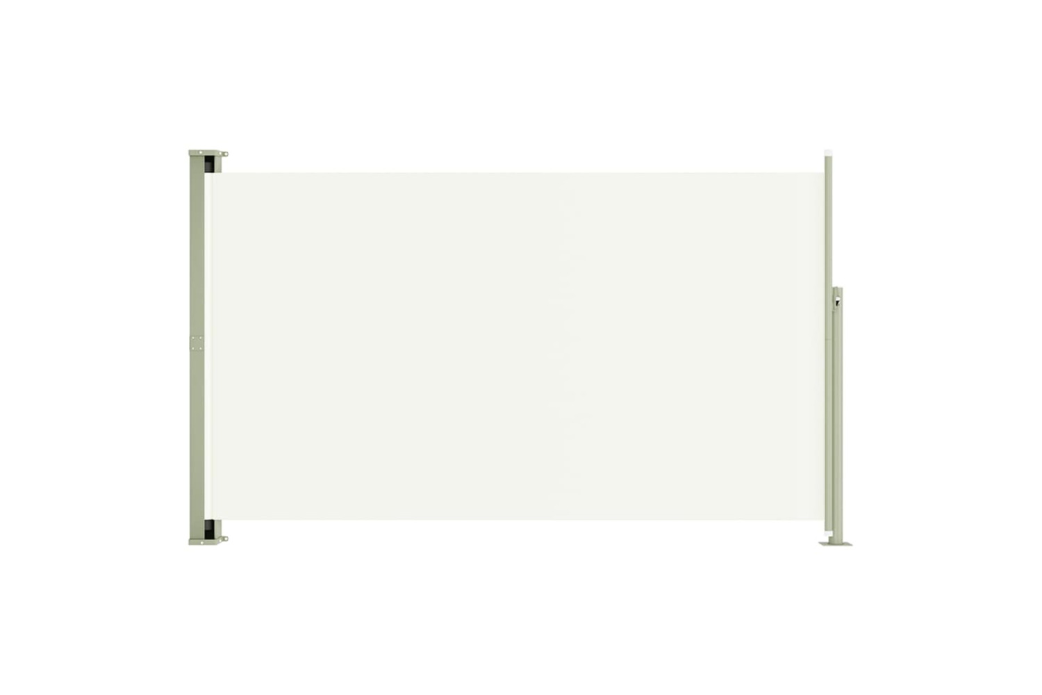 vidaXL 317893 Patio Retractable Side Awning 180x300cm Cream