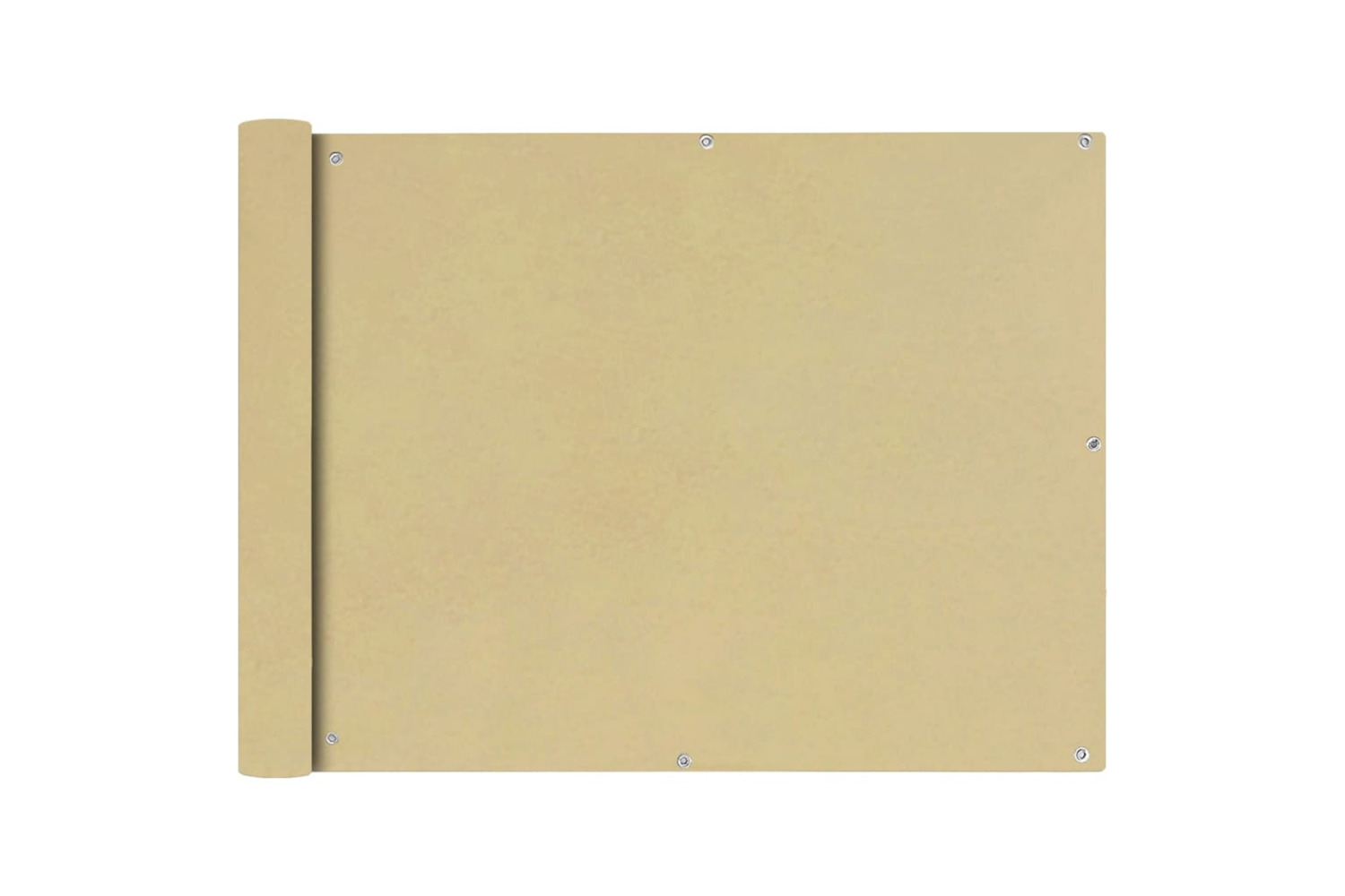vidaXL 42334 Balcony Screen Oxford Fabric 90x400cm Beige