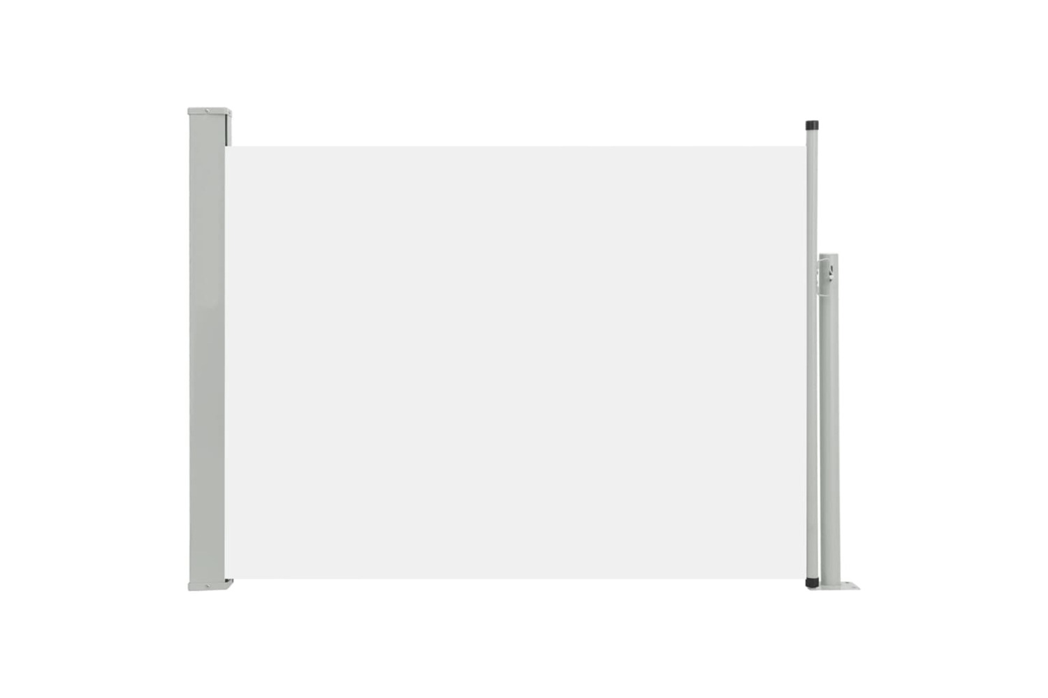 vidaXL 48383 Patio Retractable Side Awning 100x500cm Cream