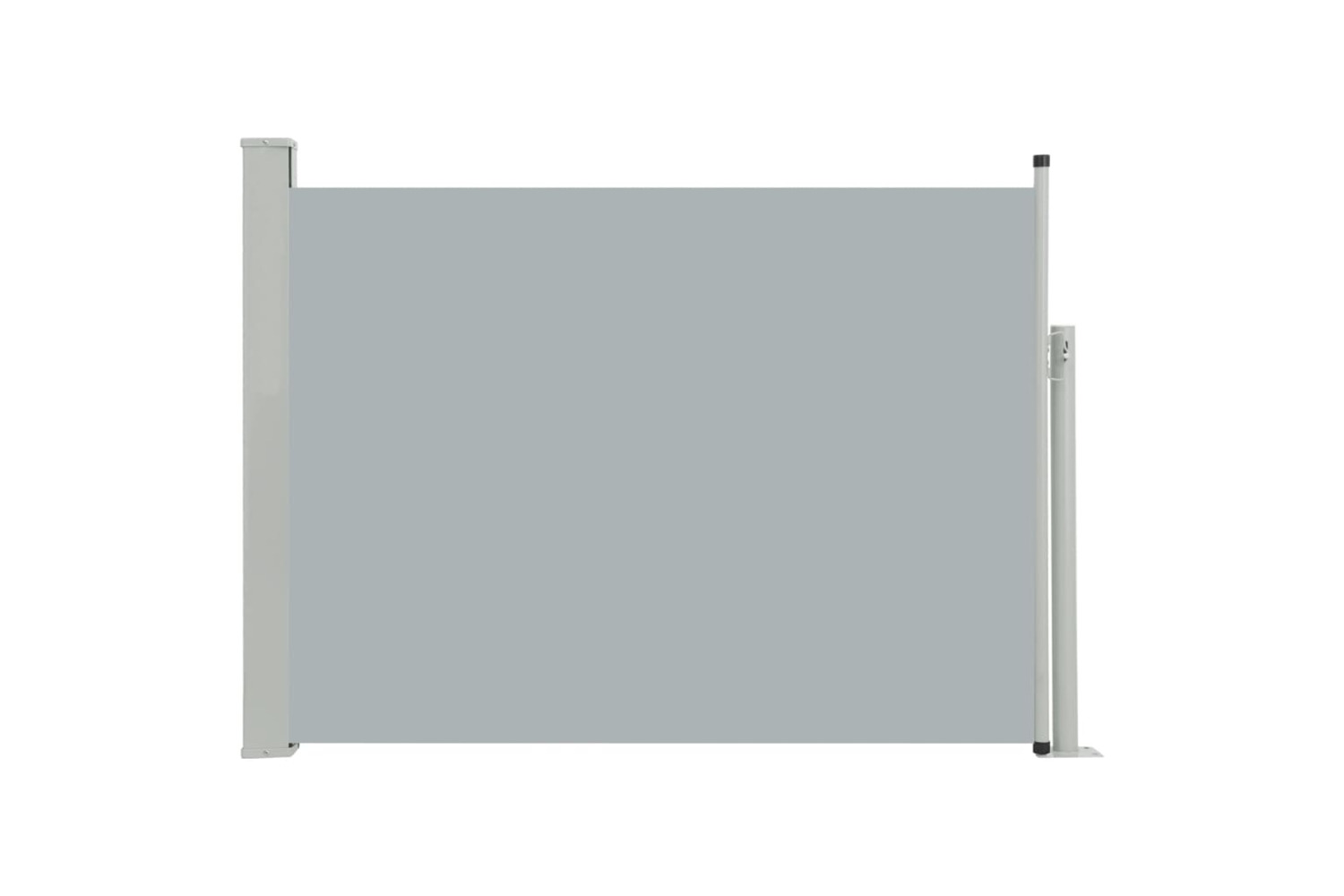 vidaXL 48386 Patio Retractable Side Awning 100x500cm Grey