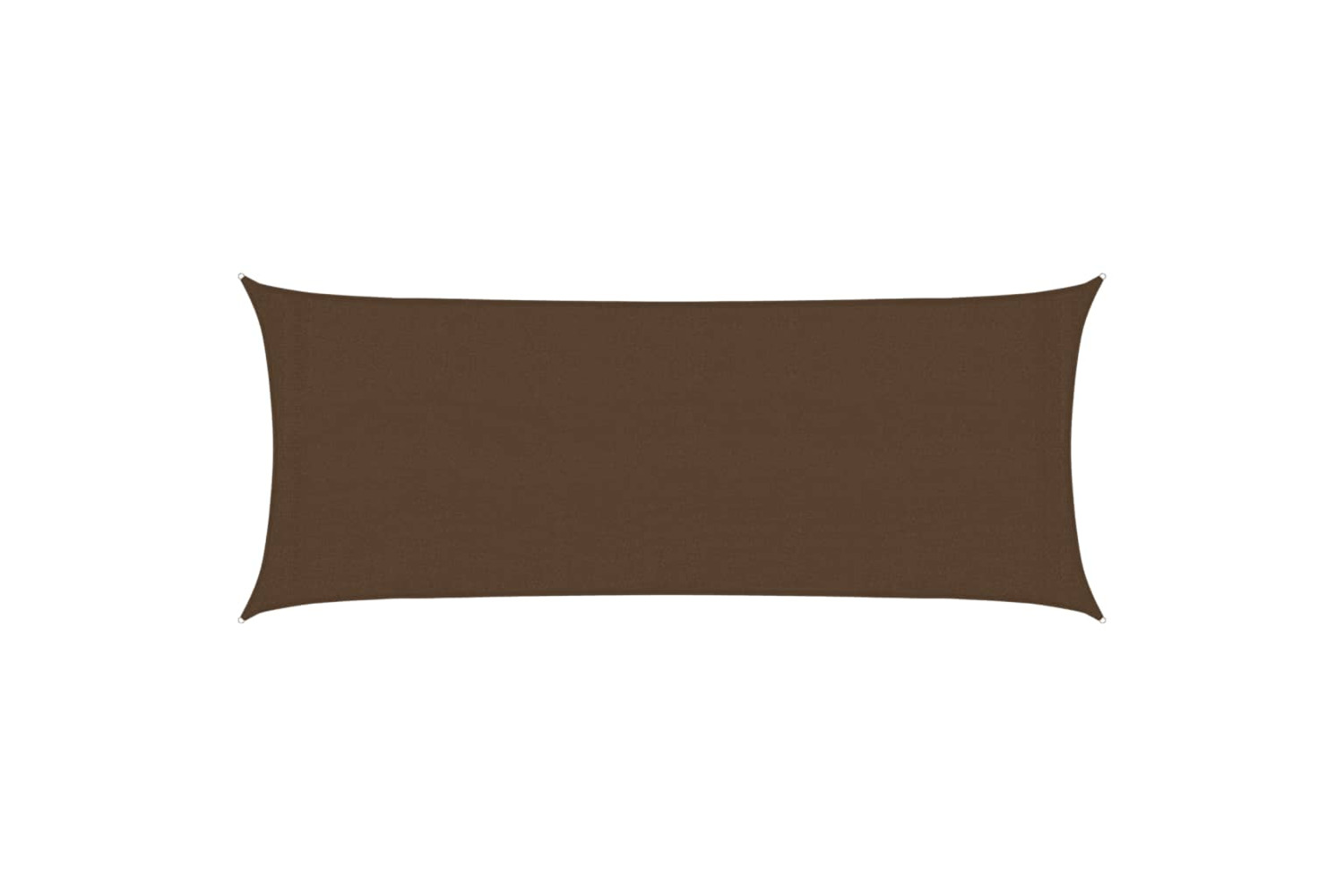vidaXL 311781 Sunshade Sail 160 G/m² Brown 2x5 M Hdpe