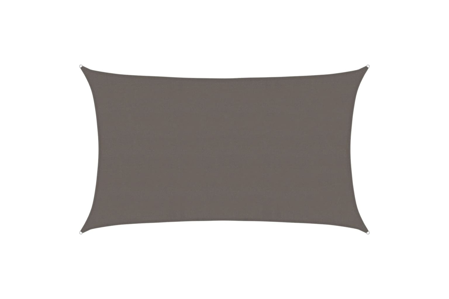 vidaXL 311083 Sunshade Sail 160 G/m² Anthracite 5x8 M Hdpe