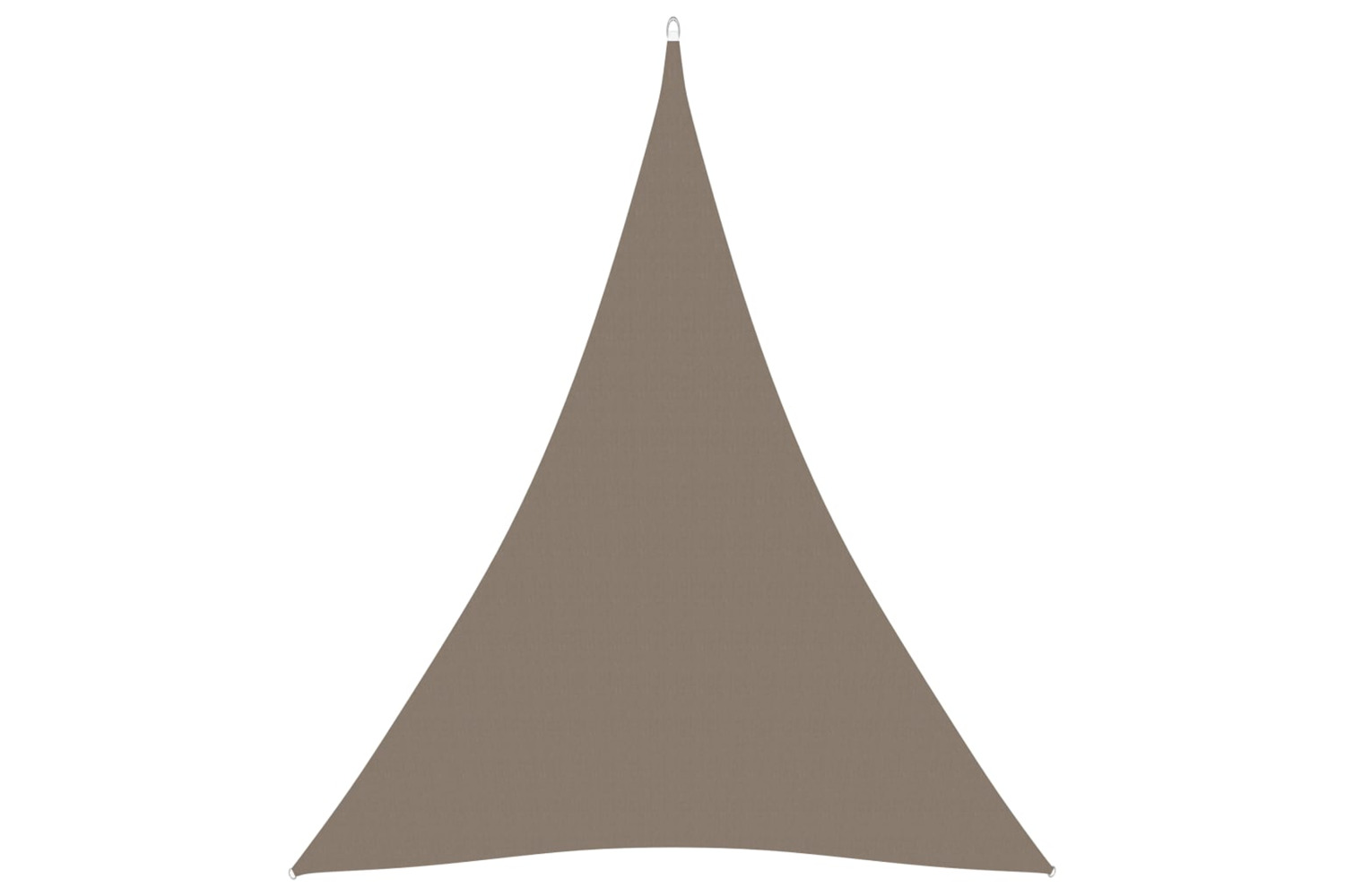 vidaXL 135457 Sunshade Sail Oxford Fabric Triangular 5x7x7 M Taupe