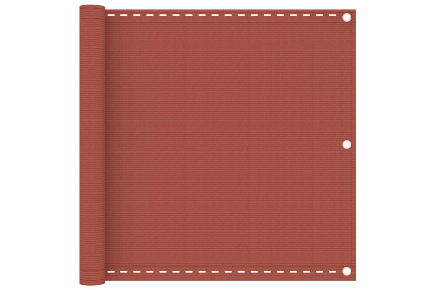vidaXL 310951 Balcony Screen Terracotta 90x600cm Hdpe