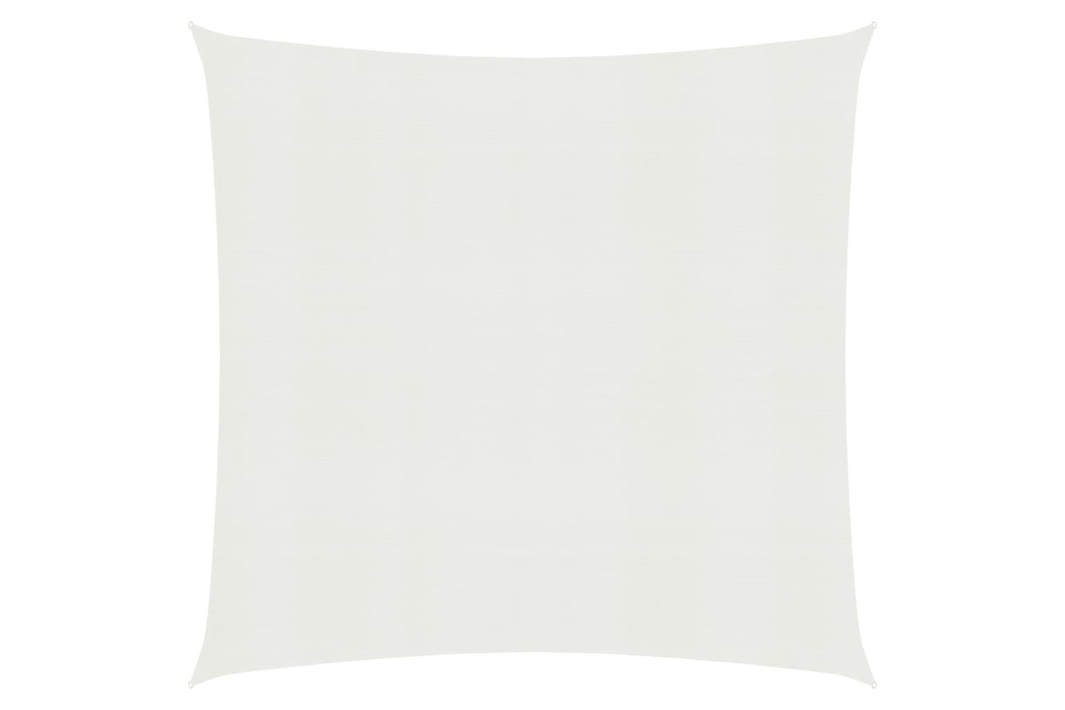 vidaXL 311219 Sunshade Sail 160 G/m² White 3x3 M Hdpe