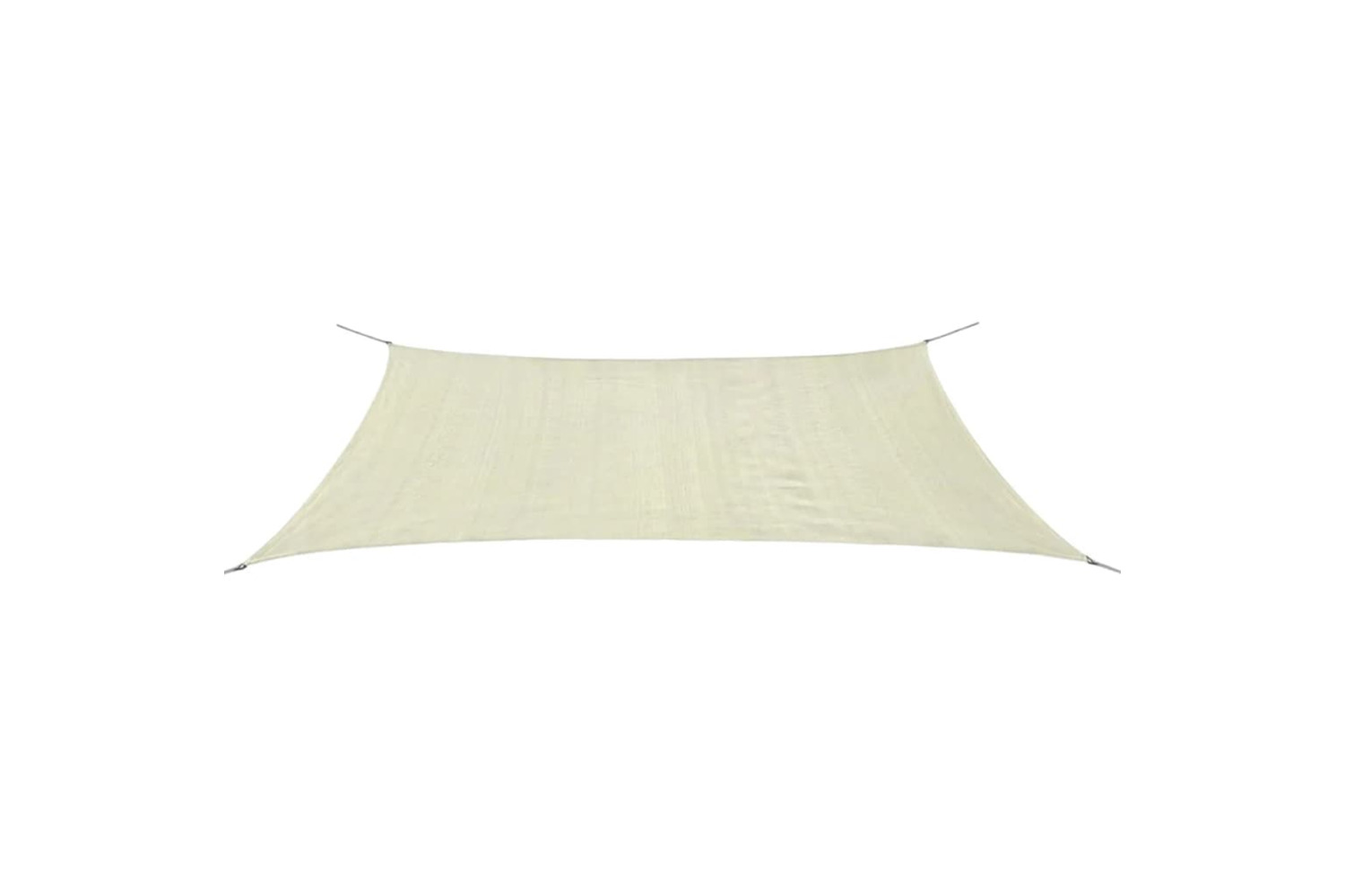 vidaXL 42289 Sunshade Sail Hdpe Rectangular 4x6 M Cream