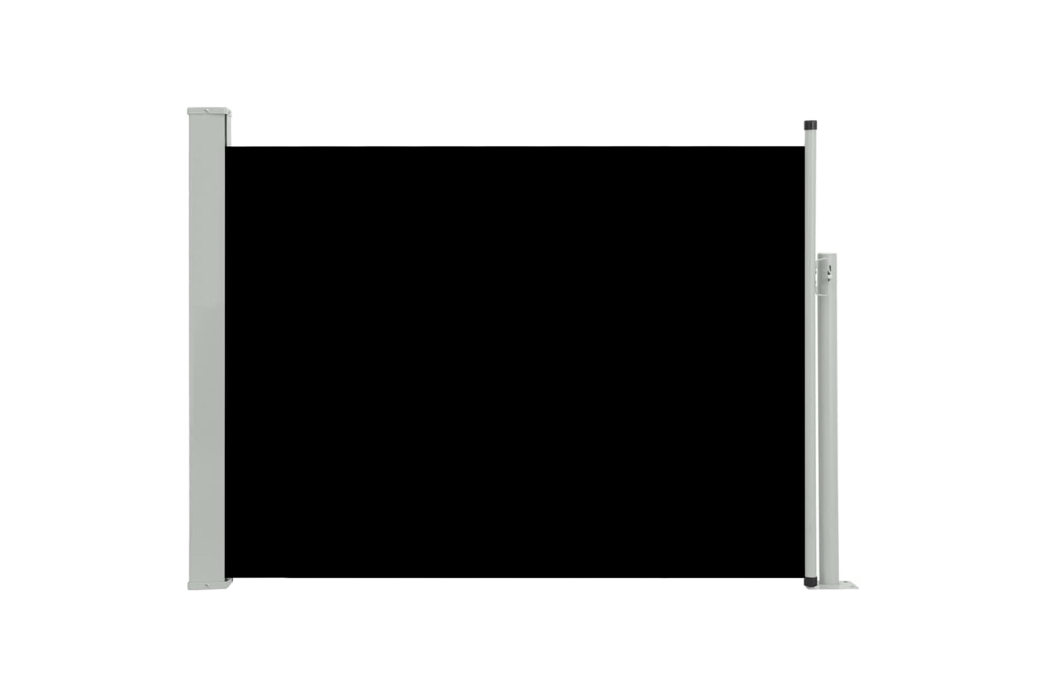 vidaXL 48382 Patio Retractable Side Awning 100x500cm Black