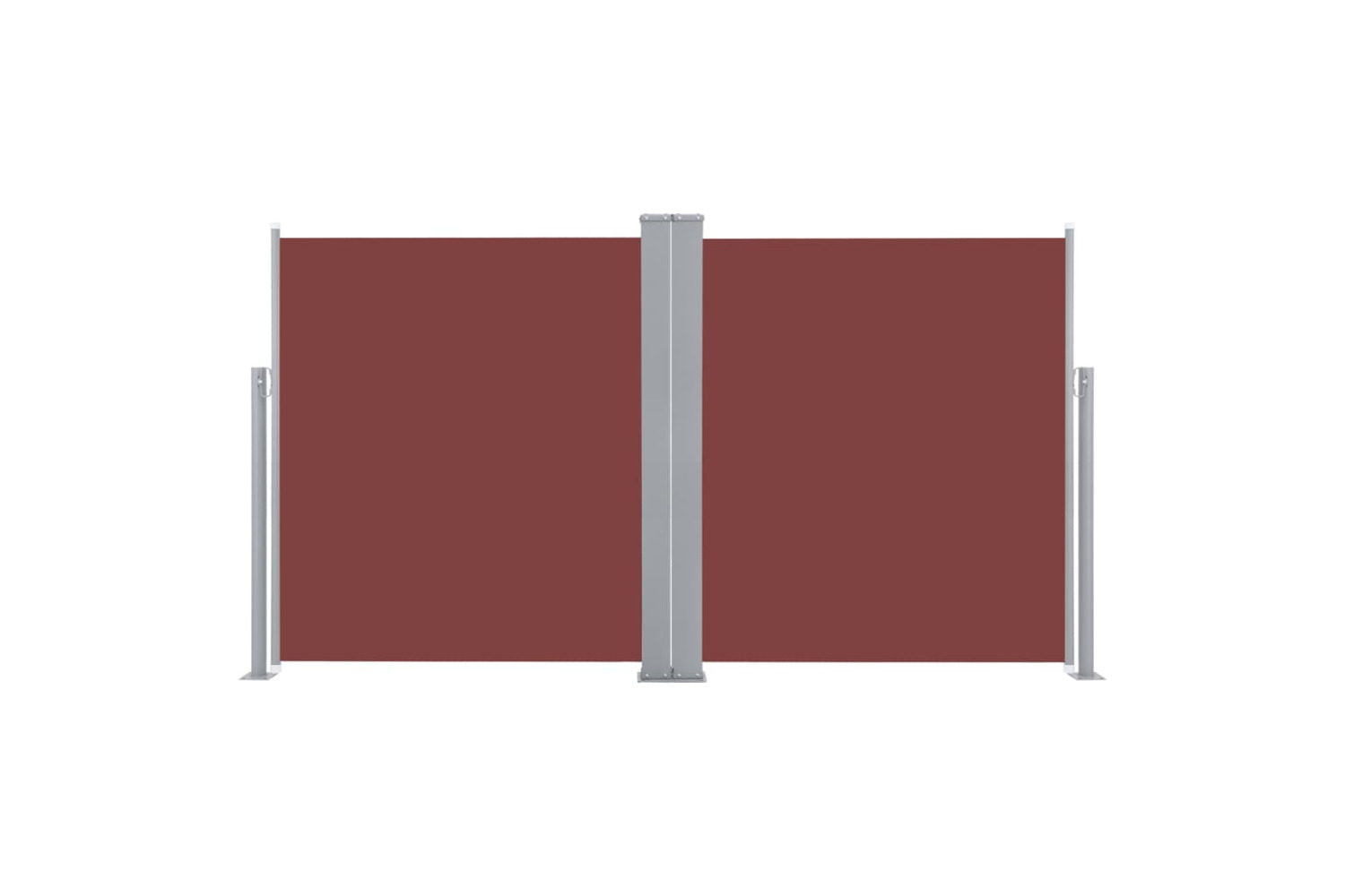 vidaXL 48469 Retractable Side Awning 170x600cm Brown