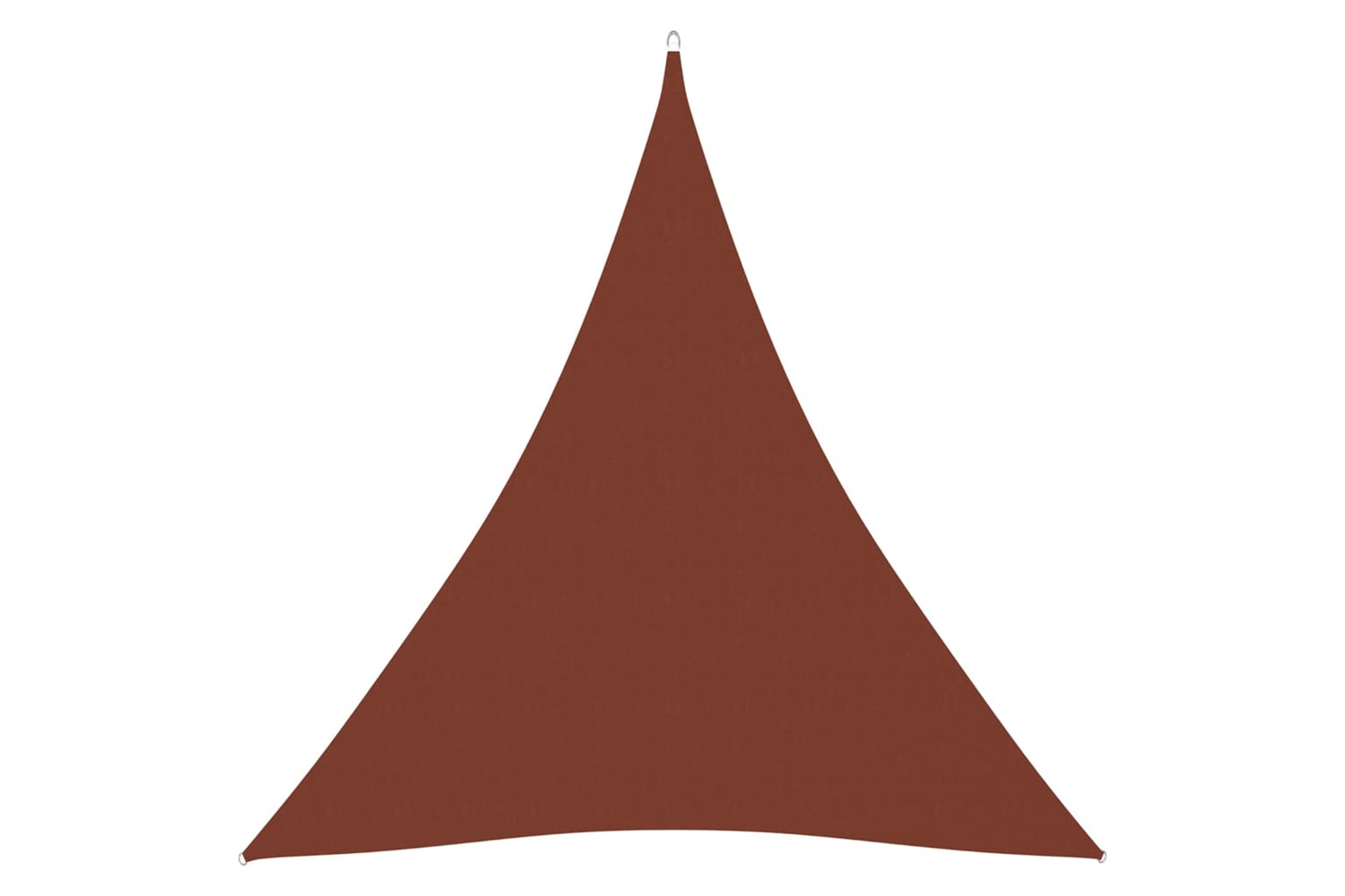 vidaXL 135396 Sunshade Sail Oxford Fabric Triangular 4x4x4 M Terracotta